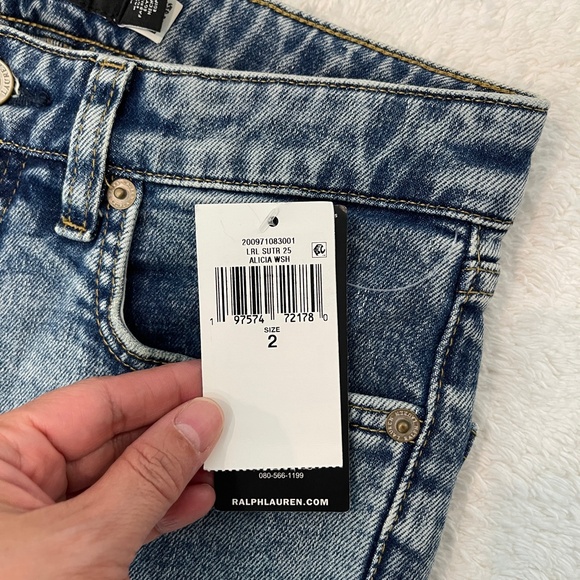 Lauren Ralph Lauren Jeans Women's Size 2 Blue Bootcut Midrise Light Wash - Picture 6 of 15